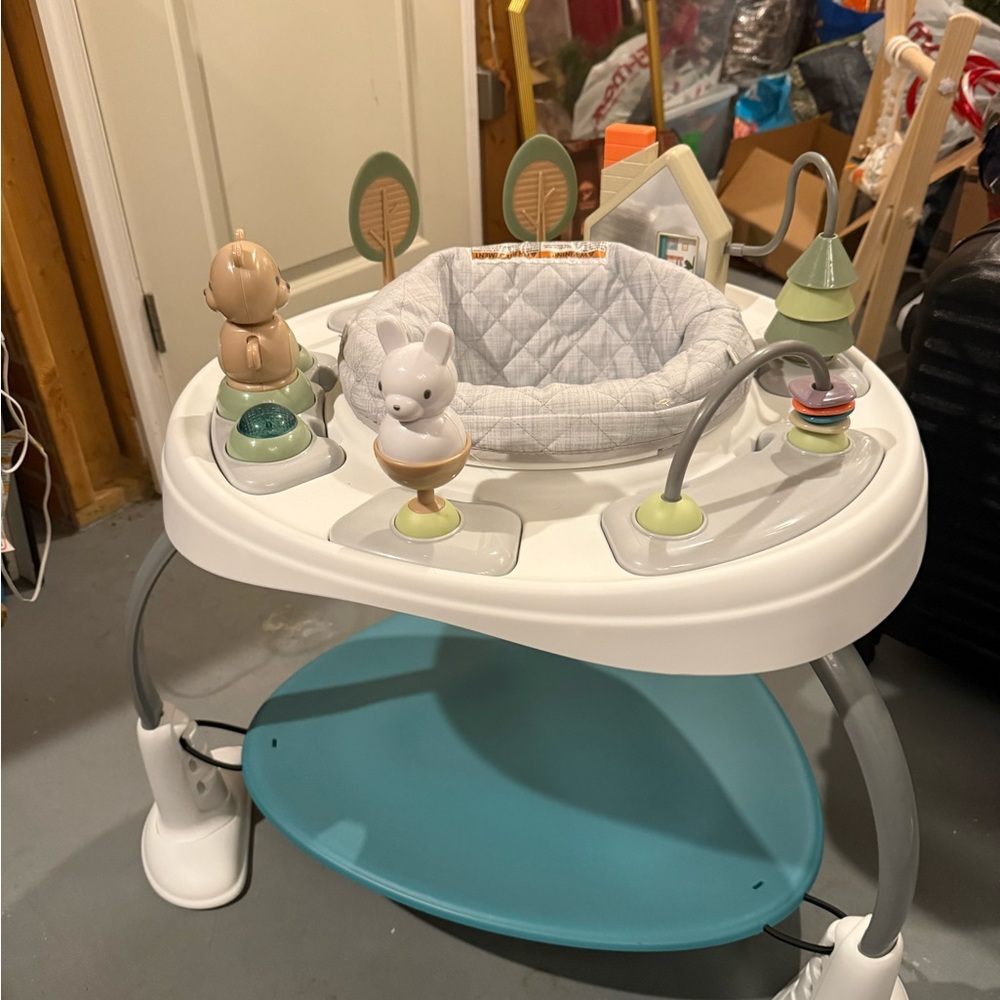 Interactive Play Center with Toys